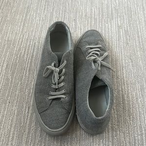 Gray men's Common Projects sneaker